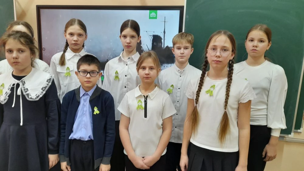 Акция «Блокадная ленточка»: память поколений.